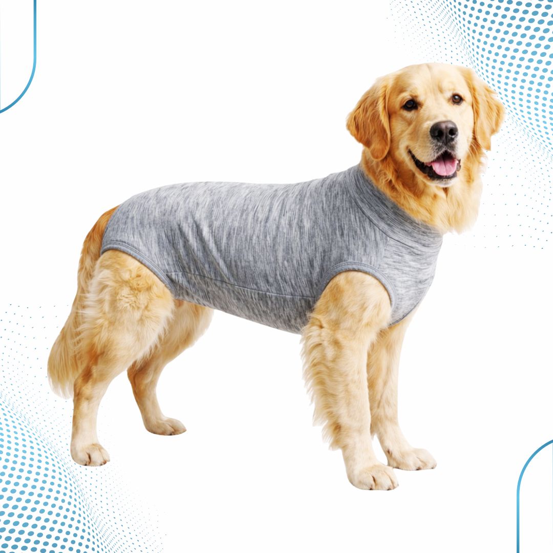 Roupa Pós-Cirúrgica Cão Unissex – Dry Fit